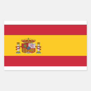 Sticker Rectangulaire l'Espagne