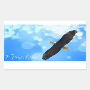 Sticker Rectangulaire Liberté