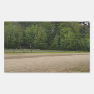 Sticker Rectangulaire Lieux simples