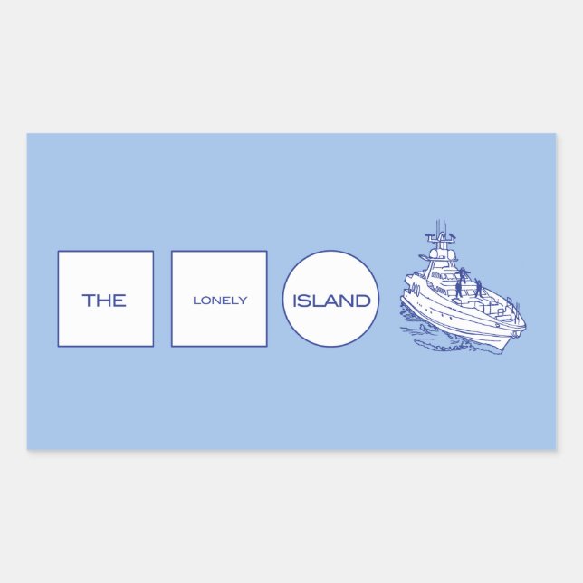 Sticker Rectangulaire Logo (Devant)