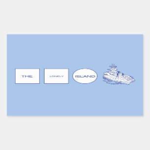 Sticker Rectangulaire Logo