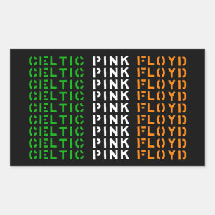 Sticker Rectangulaire Logo de drapeau de pochoir de CPF