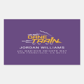 Sticker Rectangulaire Logo du train UAlbany Dane