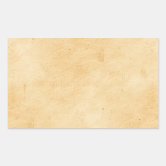 Sticker Rectangulaire Look Old Parchment Background (Devant)