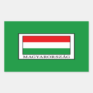 Sticker Rectangulaire Magyarorszag