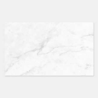 Sticker Rectangulaire Marbre Blanc