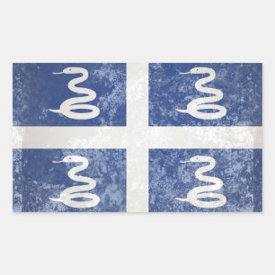 Sticker Rectangulaire Martinique