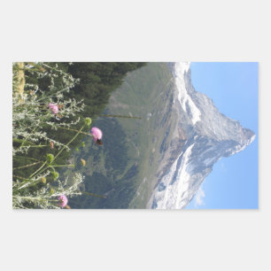 Sticker Rectangulaire Matterhorn Mountain