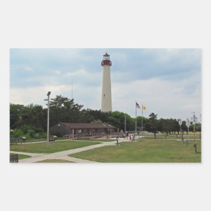 Sticker Rectangulaire May Lighthouse