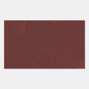 STICKER RECTANGULAIRE MODÈLE DE TEXTURE BURGUNDY ROUGE MAROON PROFOND SO