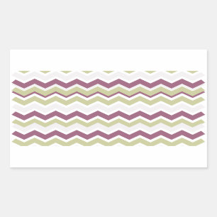 Sticker Rectangulaire Modèle des couleurs tendance 2013