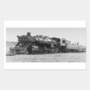 Sticker Rectangulaire Moteur ferroviaire Lake Superior & Ishpeming #20