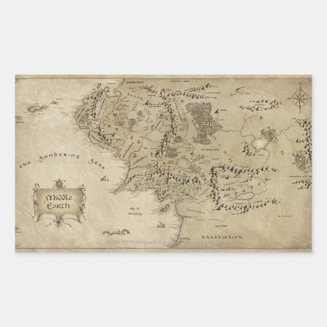 STICKER RECTANGULAIRE MOYEN-TERRE™ (Devant)