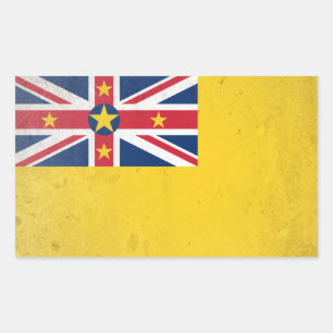 Sticker Rectangulaire Niue