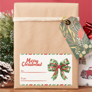 Sticker Rectangulaire noël moderne, minimaliste, noël minimaliste, m