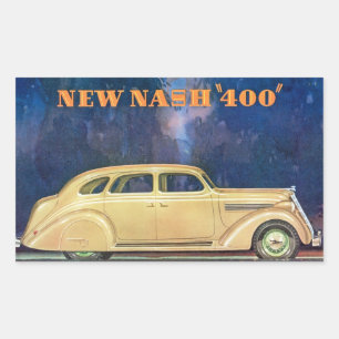 Sticker Rectangulaire Nouveau Nash "400"