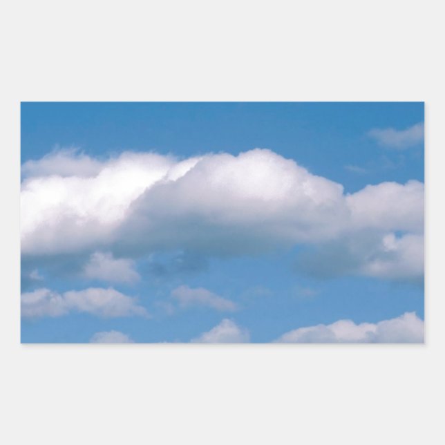 Sticker Rectangulaire Nuages Déclencheurs (Devant)