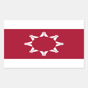 Sticker Rectangulaire Oglala Sioux