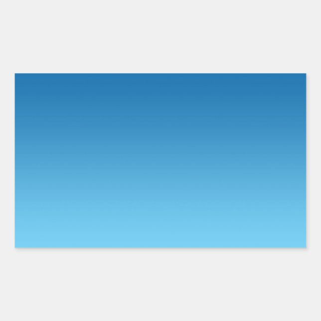 Sticker Rectangulaire Ombre bleu foncé (Devant)