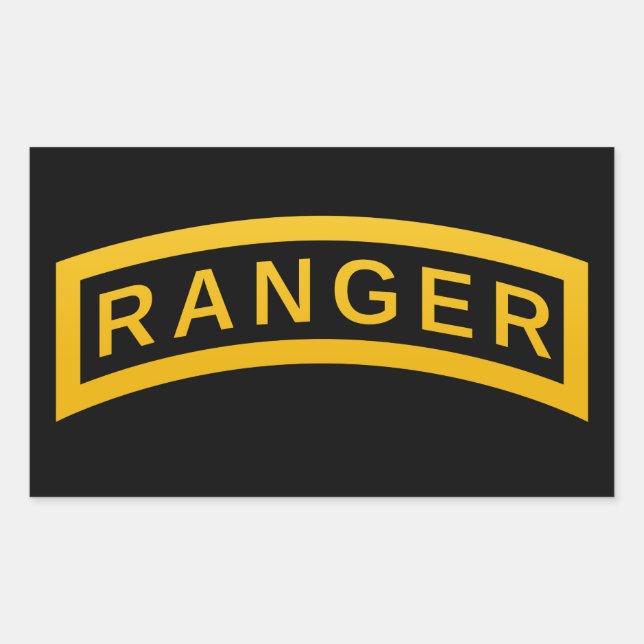 Sticker Rectangulaire Onglet Ranger (Devant)