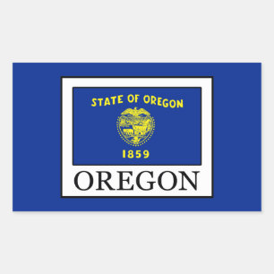 Sticker Rectangulaire Oregon