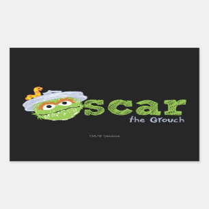 Sticker Rectangulaire Oscar le nom du groupe