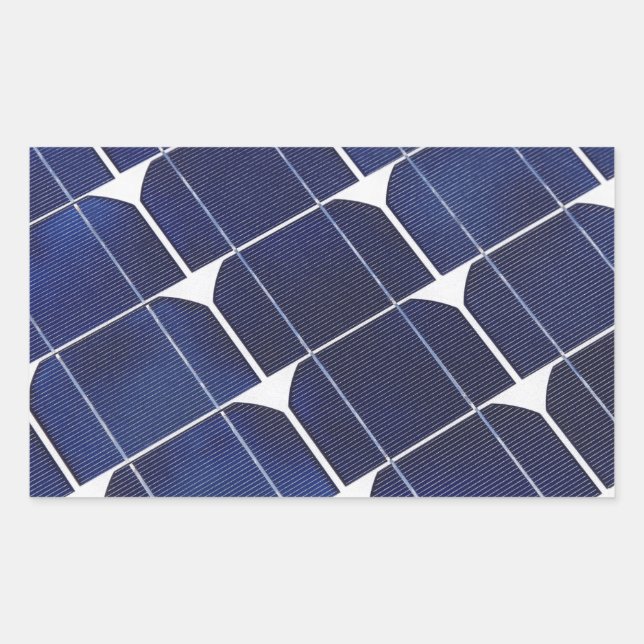 Sticker Rectangulaire Panneau solaire (Devant)