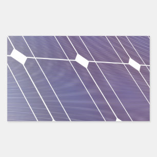 Sticker Rectangulaire Panneau solaire