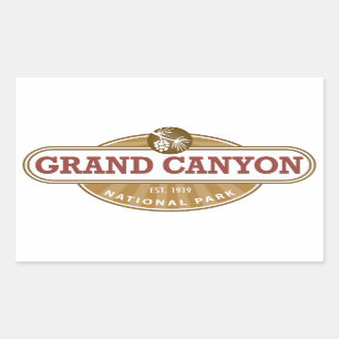 Sticker Rectangulaire Parc national du Grand Canyon