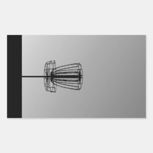 Sticker Rectangulaire Pas de chaîne, pas de gain