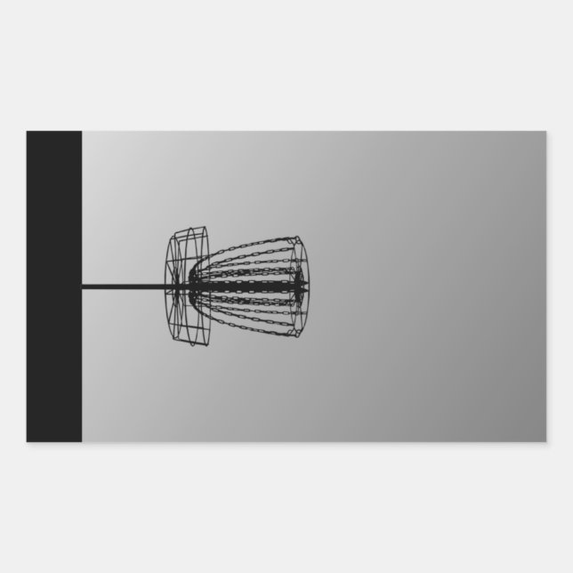 Sticker Rectangulaire Pas de chaîne, pas de gain (Devant)