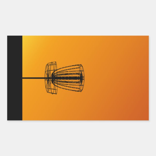 Sticker Rectangulaire Pas de chaîne, pas de gain (Devant)