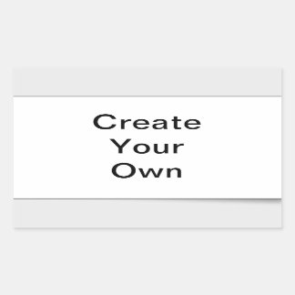 Sticker Rectangulaire Personnalisez votre propre objet