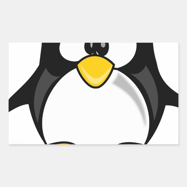 Sticker Rectangulaire Pete le chancelant (Devant)