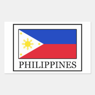 Sticker Rectangulaire Philippines