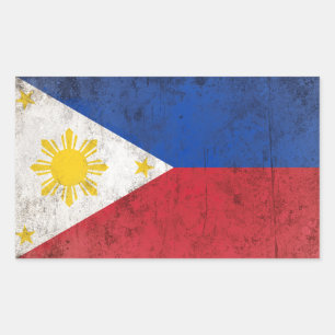 Sticker Rectangulaire Philippines