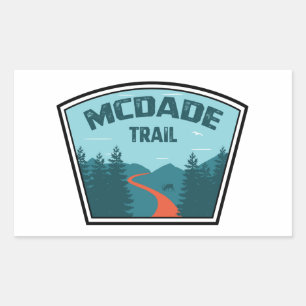 Sticker Rectangulaire Piste McDade