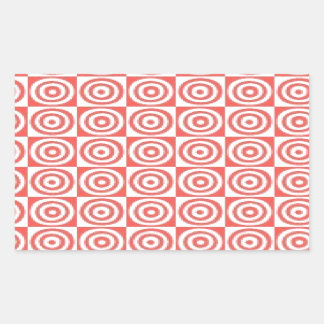 Sticker Rectangulaire plan d'eau