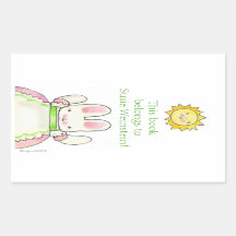 Plaque-livre de lapin rose