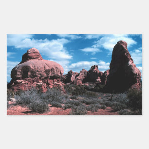 Sticker Rectangulaire Plateau du Colorado