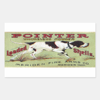 Sticker Rectangulaire Pointeur