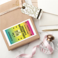 Poster vintage Ombre Concert avec photo personnali