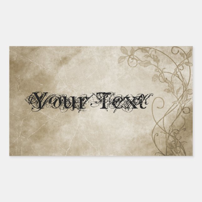 Sticker Rectangulaire Potion (Devant)