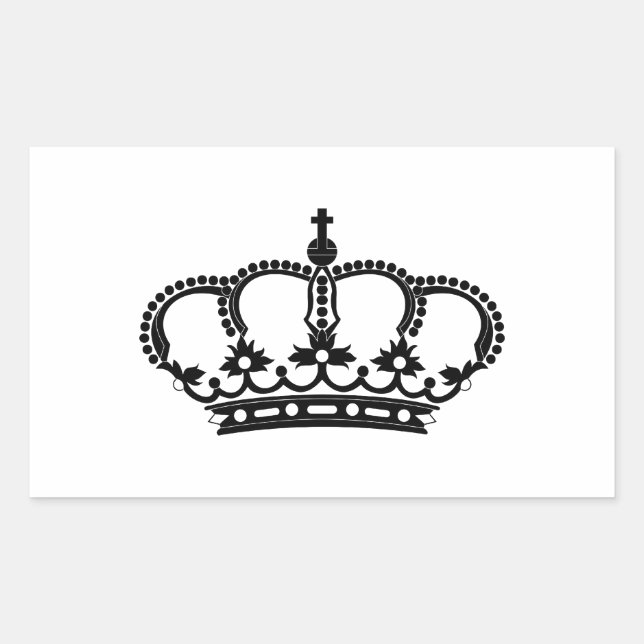 Sticker Rectangulaire Prince royal (Devant)