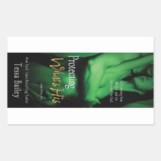Sticker Rectangulaire Protéger le sien par Tessa Bailey