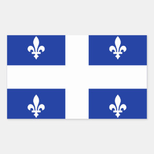 Sticker Rectangulaire québec
