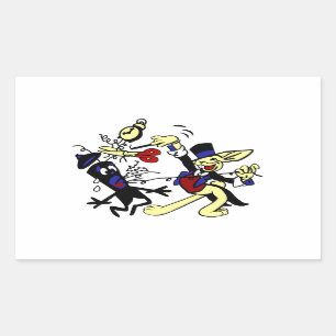 Sticker Rectangulaire Rabbit EOD 2ème guerre mondiale