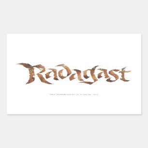 Sticker Rectangulaire RADAGAST™ Nom Texté