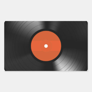 Sticker Rectangulaire Record