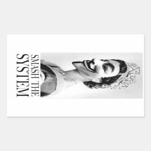 STICKER RECTANGULAIRE RÉDUIRE LE SYSTÈME